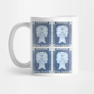 The Two Pence Blue Mug